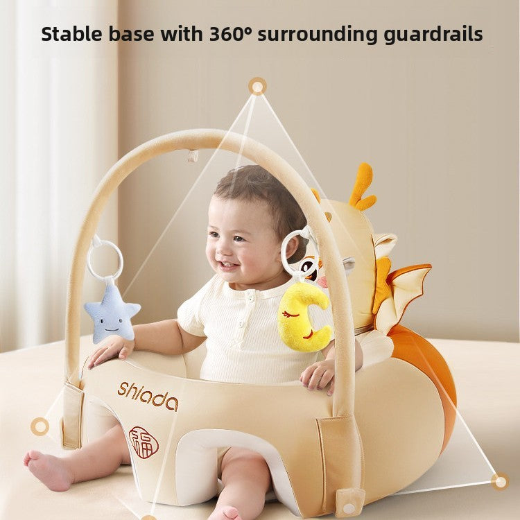 Silla de aprendizaje para bebés con cinturón de seguridad