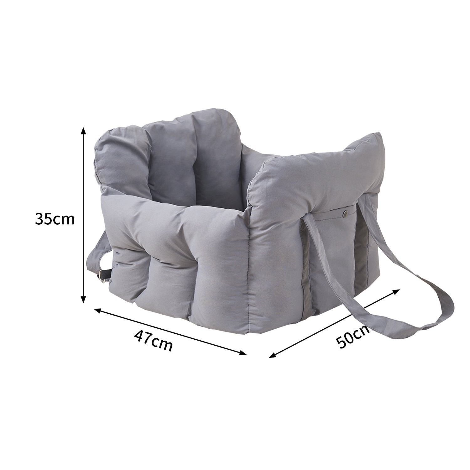 Asiento de seguridad para mascotas y bolsa de transporte