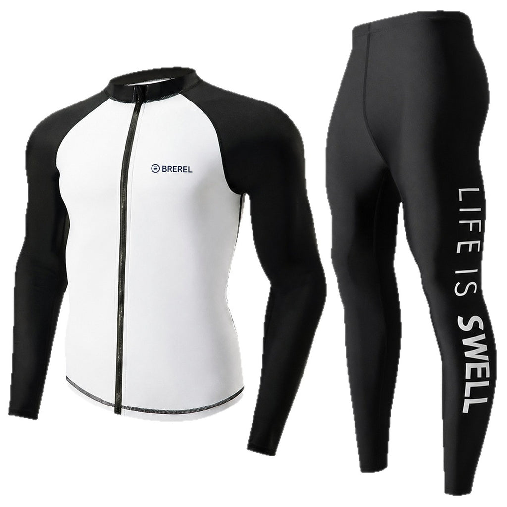 Conjunto de traje de baño de secado rápido para hombre