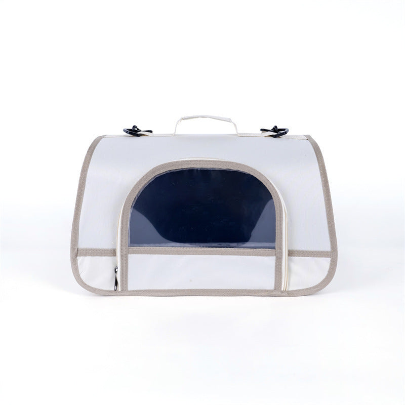 Mochila transparente para mascotas