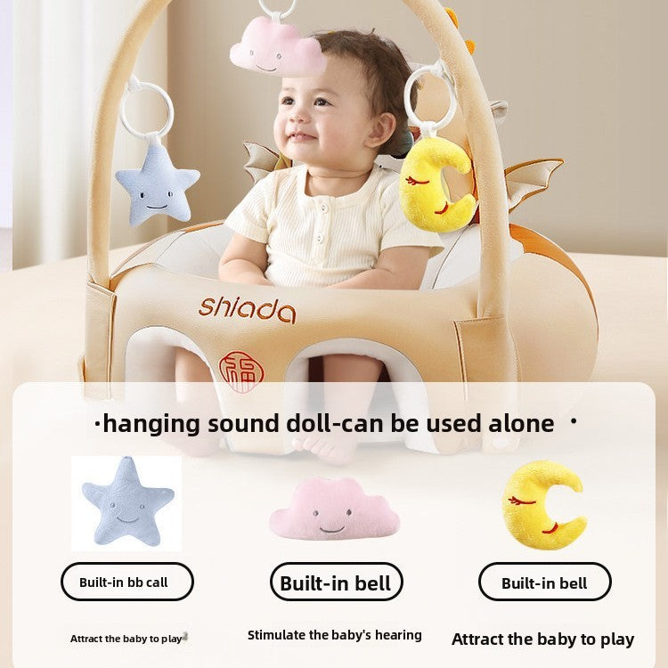 Silla de aprendizaje para bebés con cinturón de seguridad