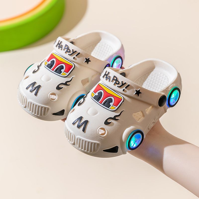 Zapatillas luminosas de dibujos animados para niños
