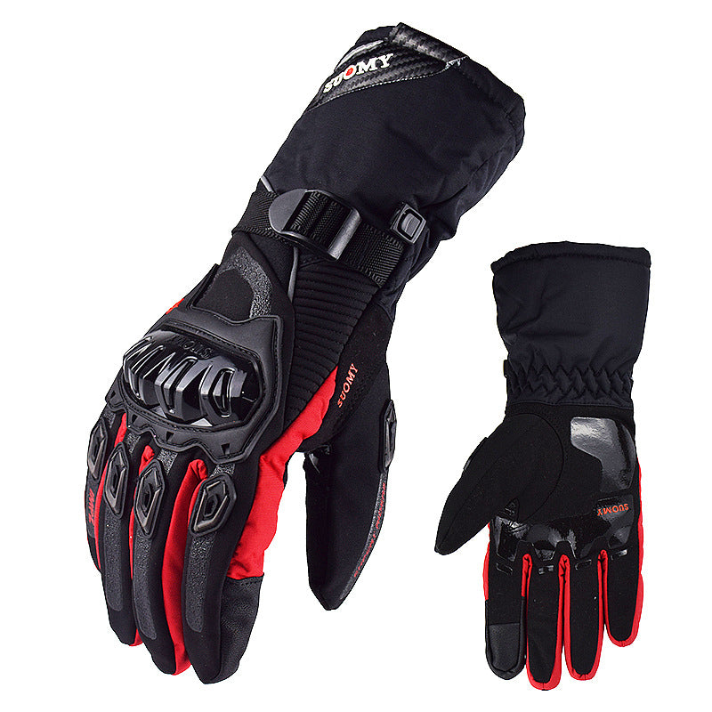 Guantes de invierno para moto Impermeable a prueba de viento