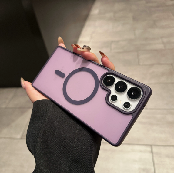 Funda para teléfono Samsung Funda rígida mate magnética