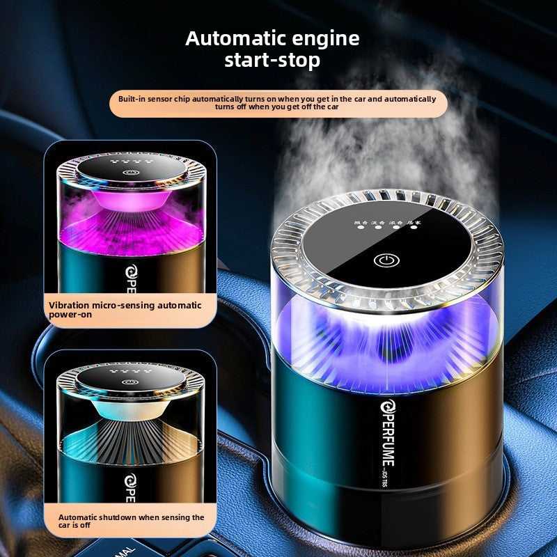 Máquina inteligente de aromaterapia para coche con fragancia de larga duración