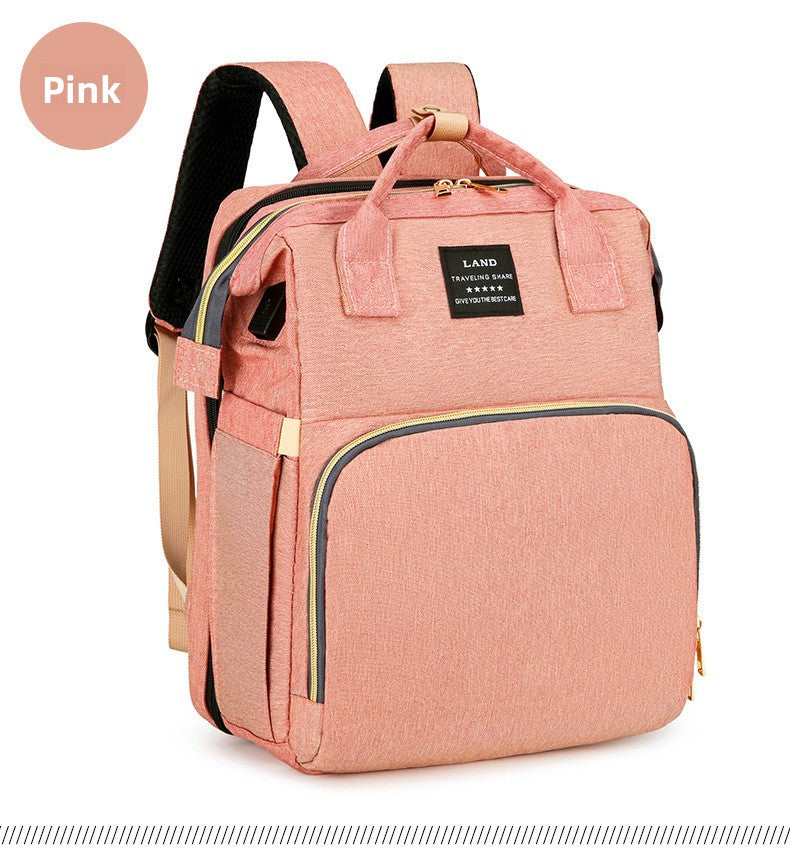 Mochila portabebés plegable