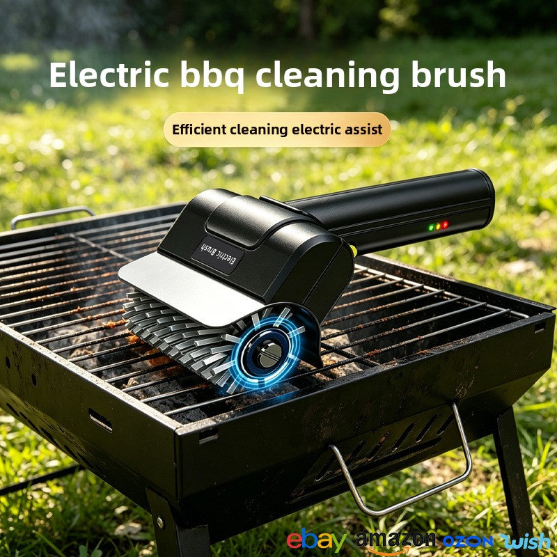 Cepillo de limpieza eléctrico para parrillas de barbacoa