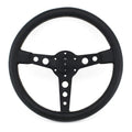 Volante de carreras universal plano P5 modificado de 14 pulgadas