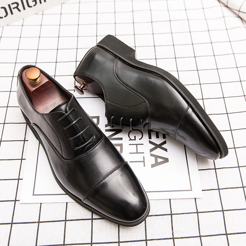 Zapatos de cuero de negocios
