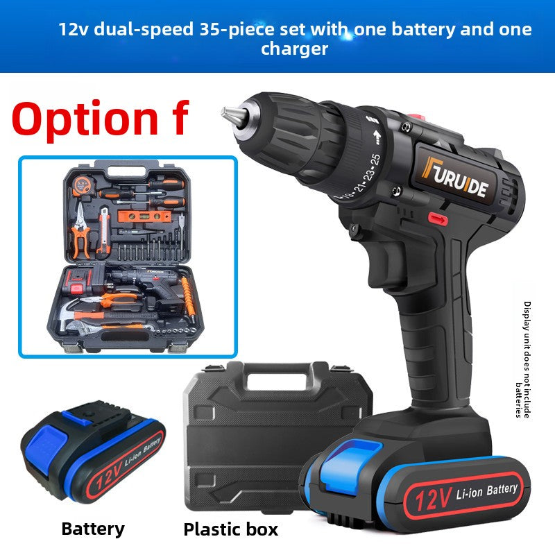 Kit atornillador recargables