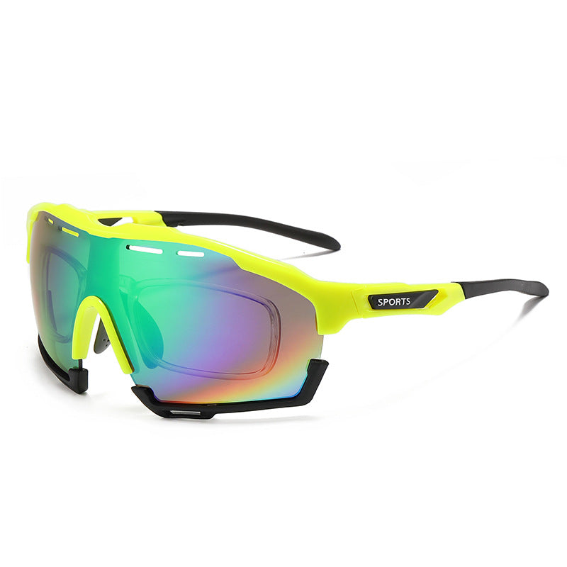Gafas de sol deportivas que cambian de color para ciclismo y carrera