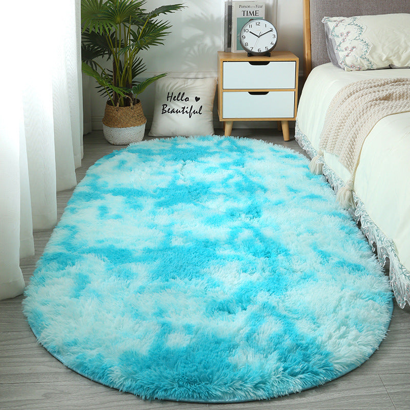 Alfombra de felpa Tie-dye