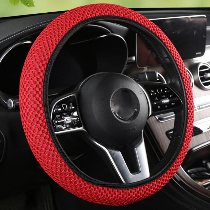 Cubierta elástica transpirable para el volante