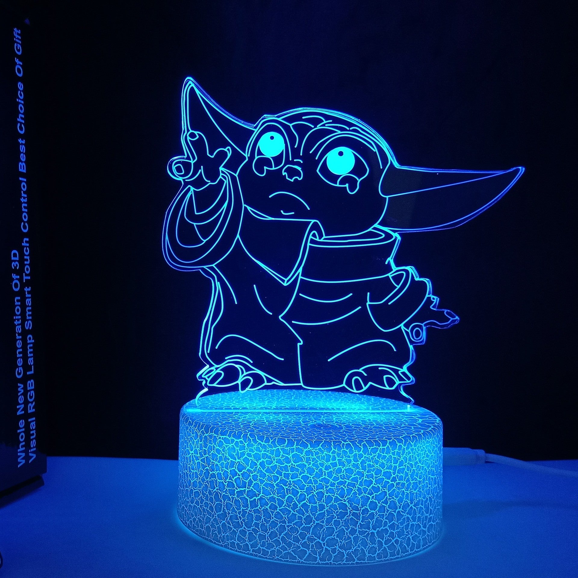 Luz nocturna 3D Horse USB que cambia de color Control remoto Lámpara decorativa para habitación de niños