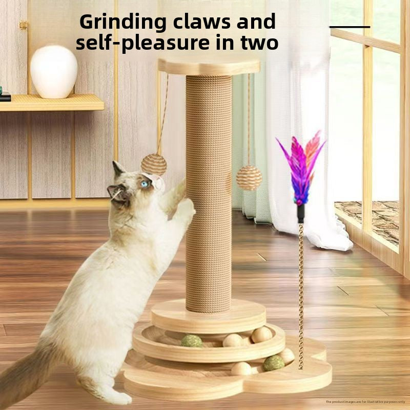 Rascador de juguete para gatos