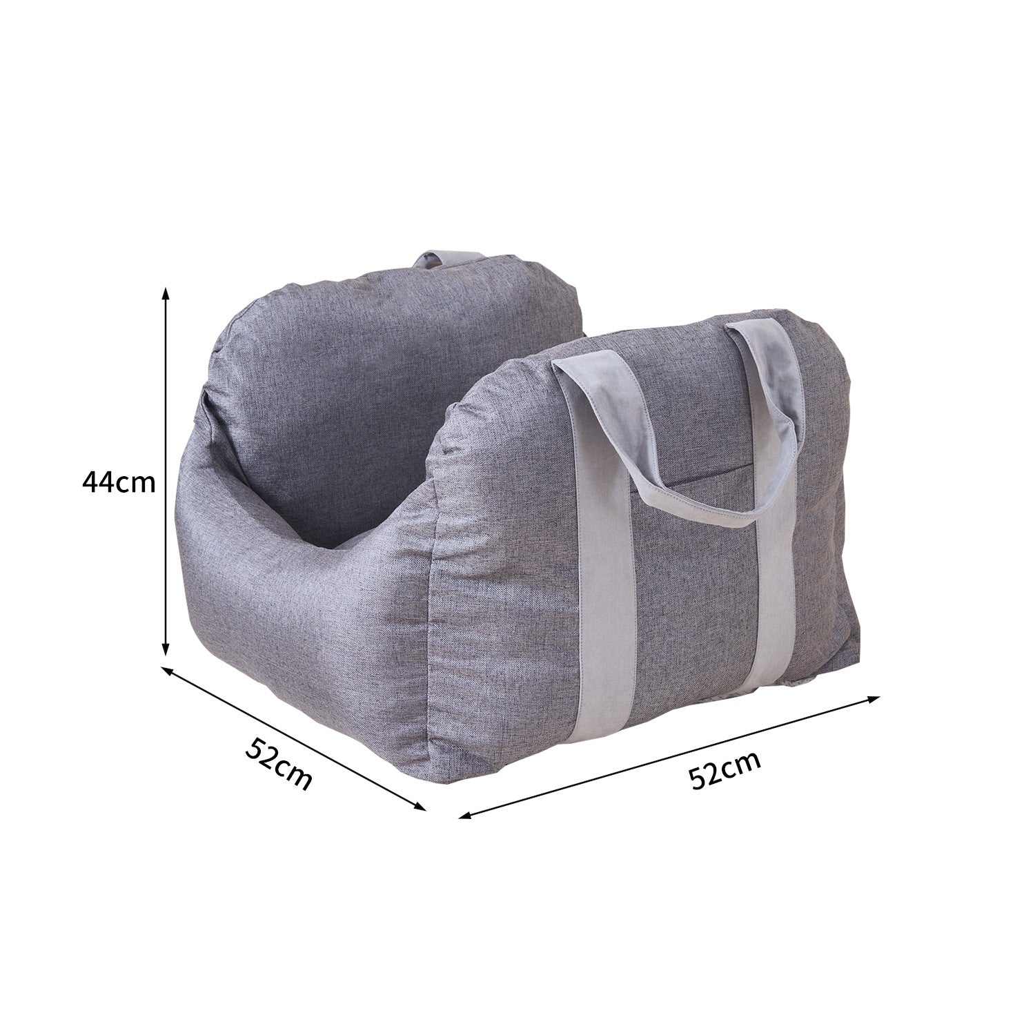 Asiento de seguridad para mascotas y bolsa de transporte