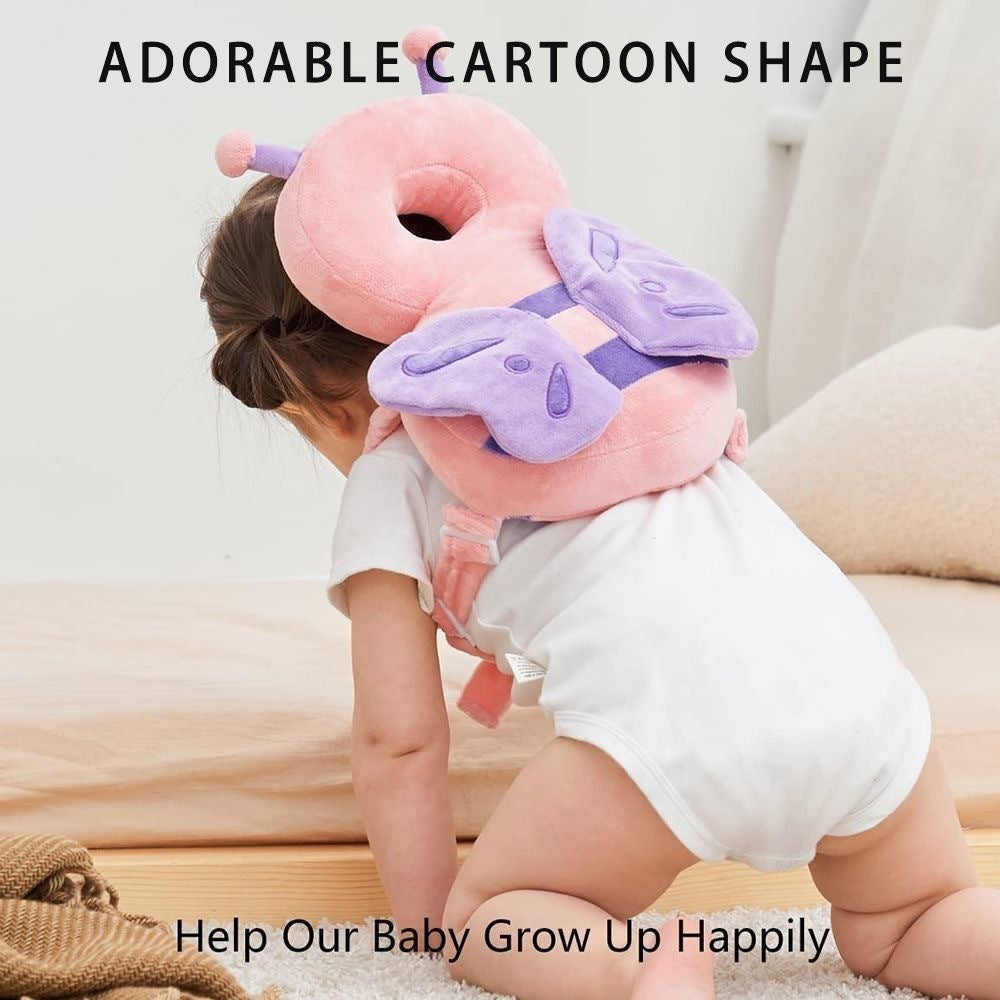 Almohada de protección para la cabeza del bebé con correa ajustable