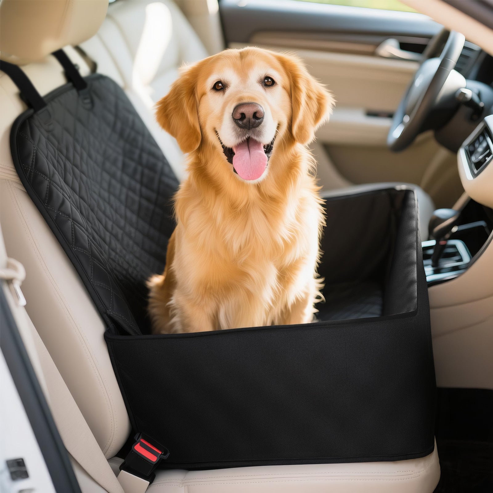 Cojín impermeable para asiento de coche para mascotas para perros y gatos
