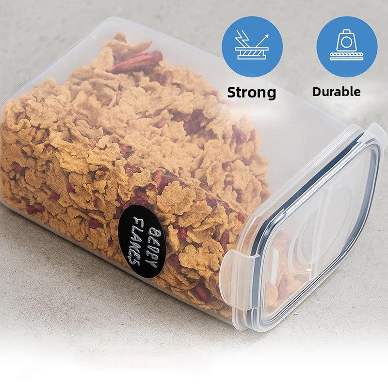 4L Sealed Flip-Top Grain Storage Container