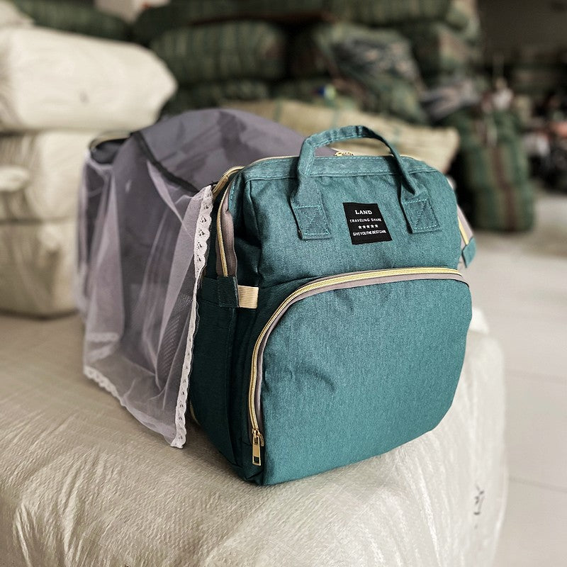 Mochila portabebés plegable