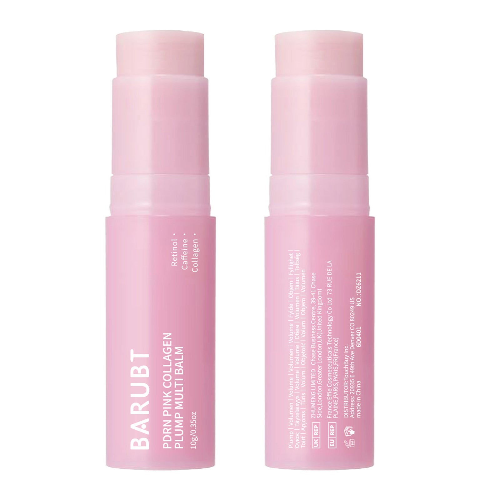 Barra para el cuidado de los labios con múltiples efectos de colágeno