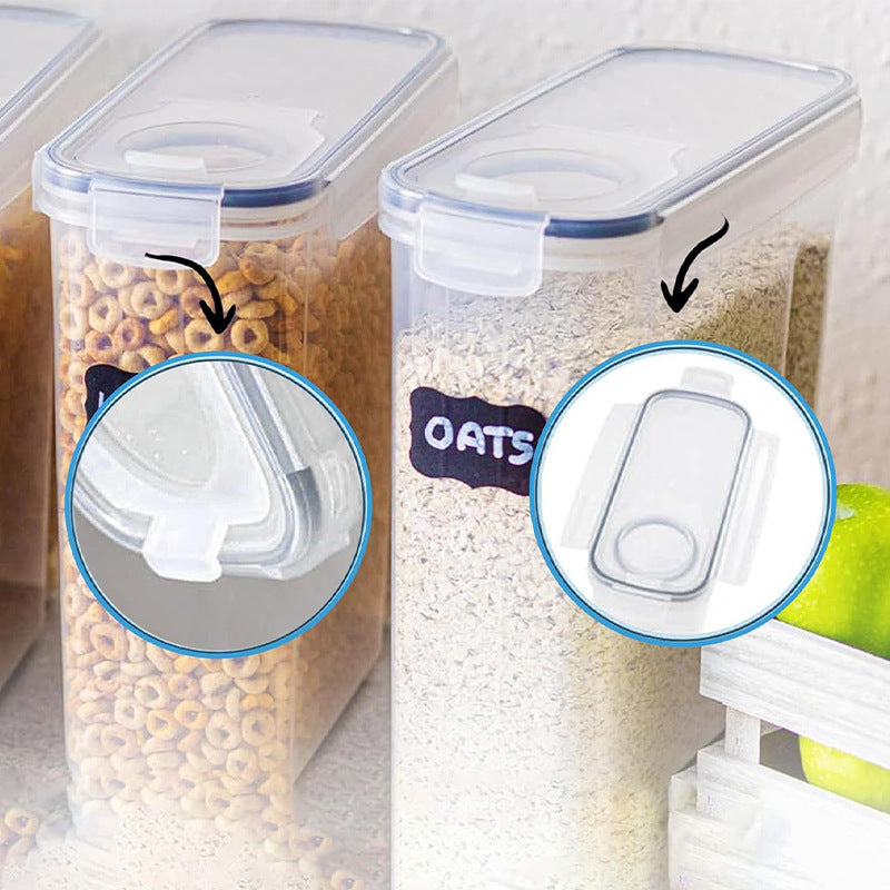 4L Sealed Flip-Top Grain Storage Container