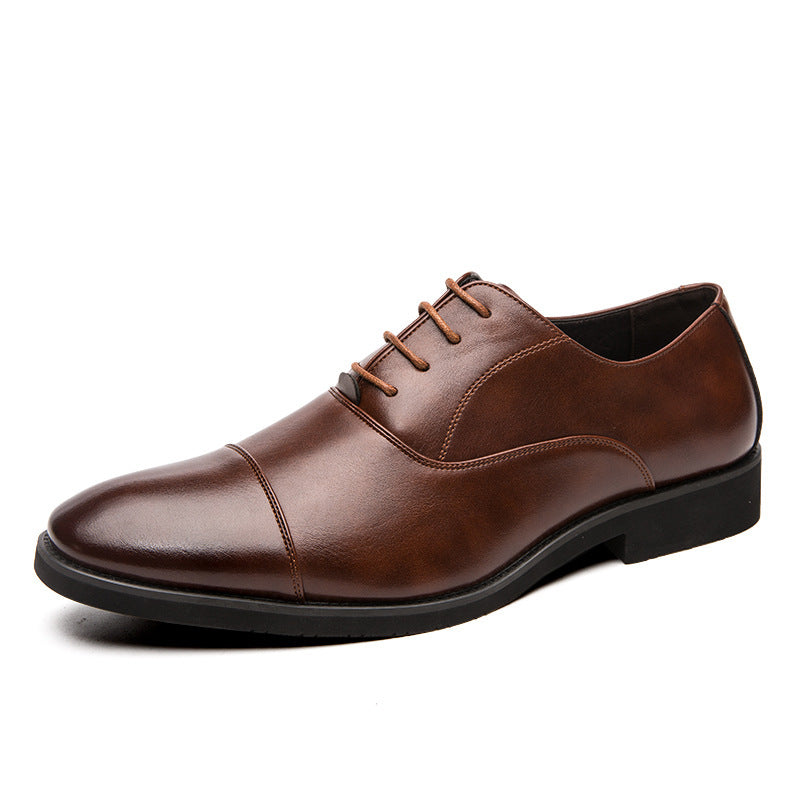 Zapatos de cuero de negocios