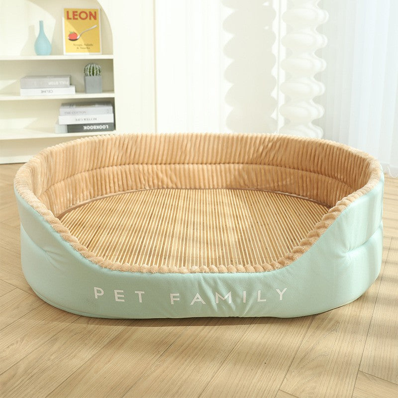 Cama cálida para perros de invierno universal de la perrera Four Seasons