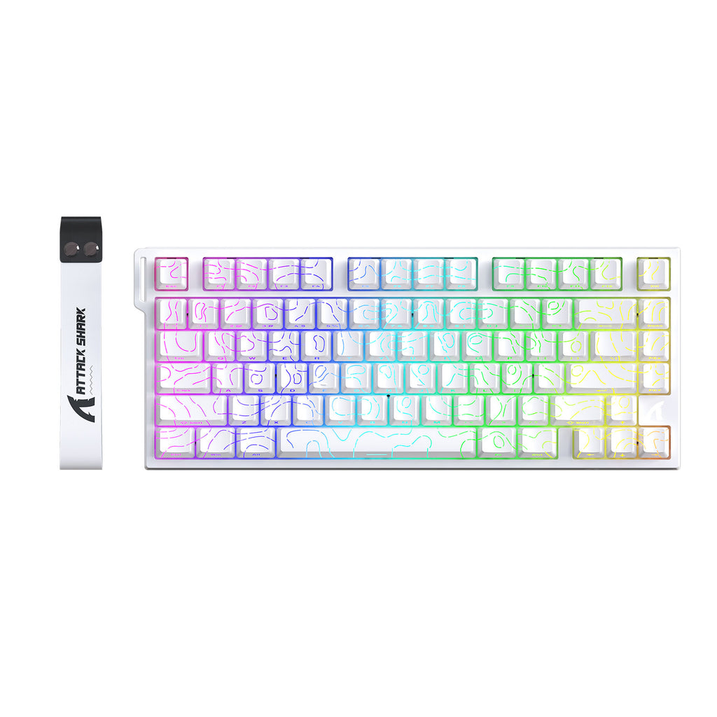 Teclado mecánico de eje magnético Attack Shark R82