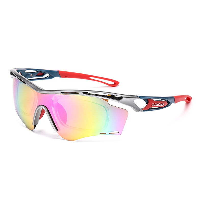 Gafas de sol deportivas que cambian de color para ciclismo y carrera