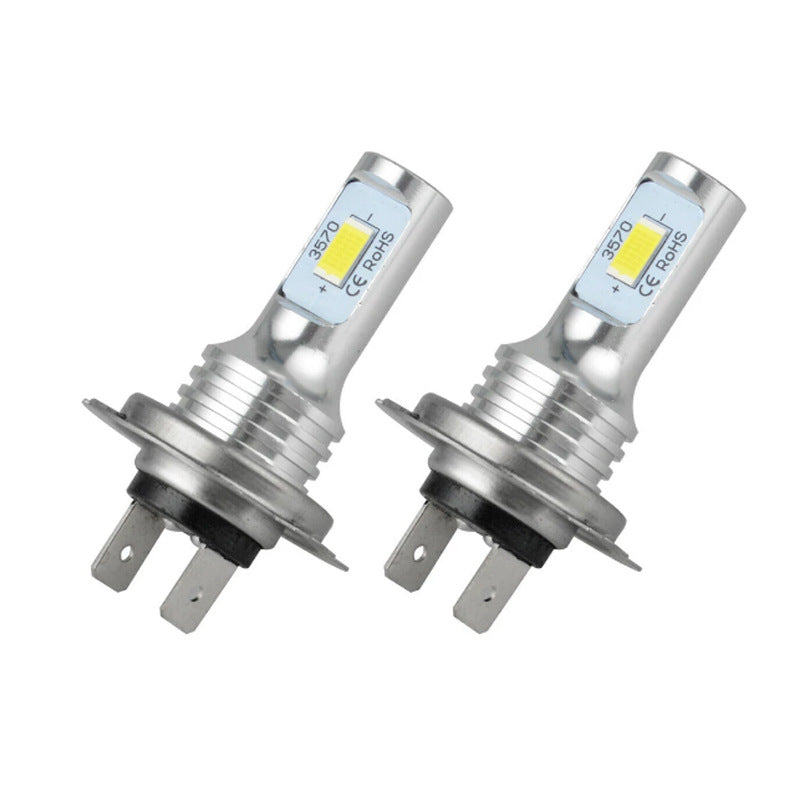Luz antiniebla LED H7 3570 2SMD para coche y motocicleta