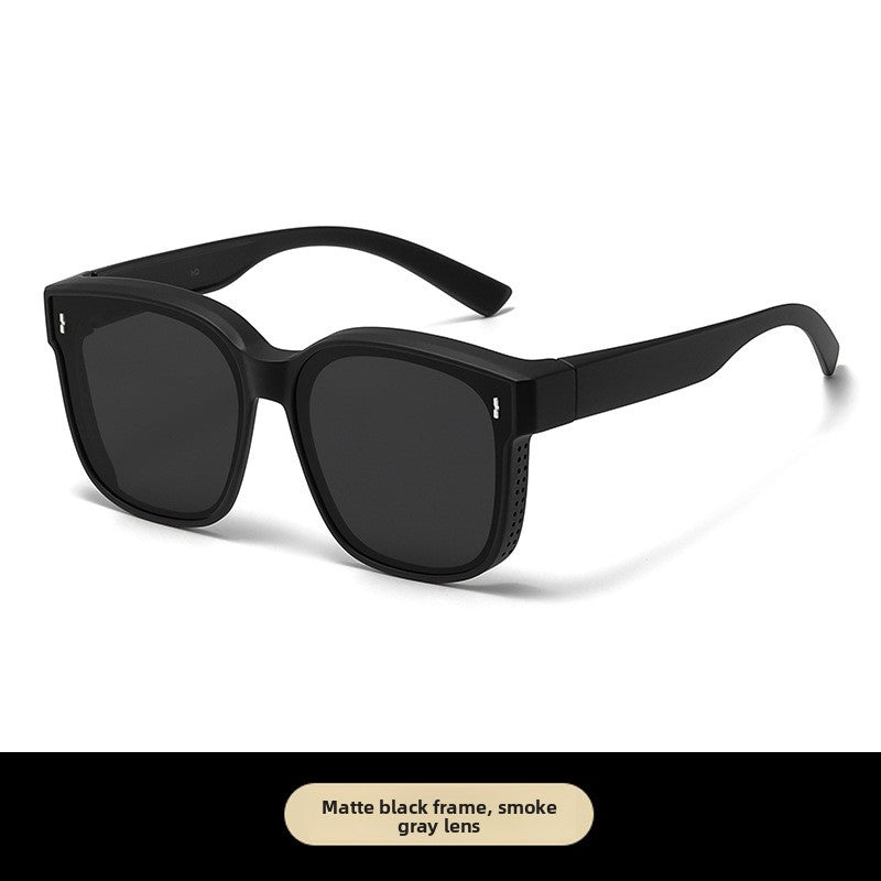 Gafas de sol polarizadas con clip, protección UV