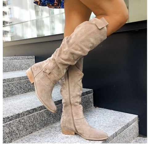 ¿Mujeres de gamuza de top alto? S botas