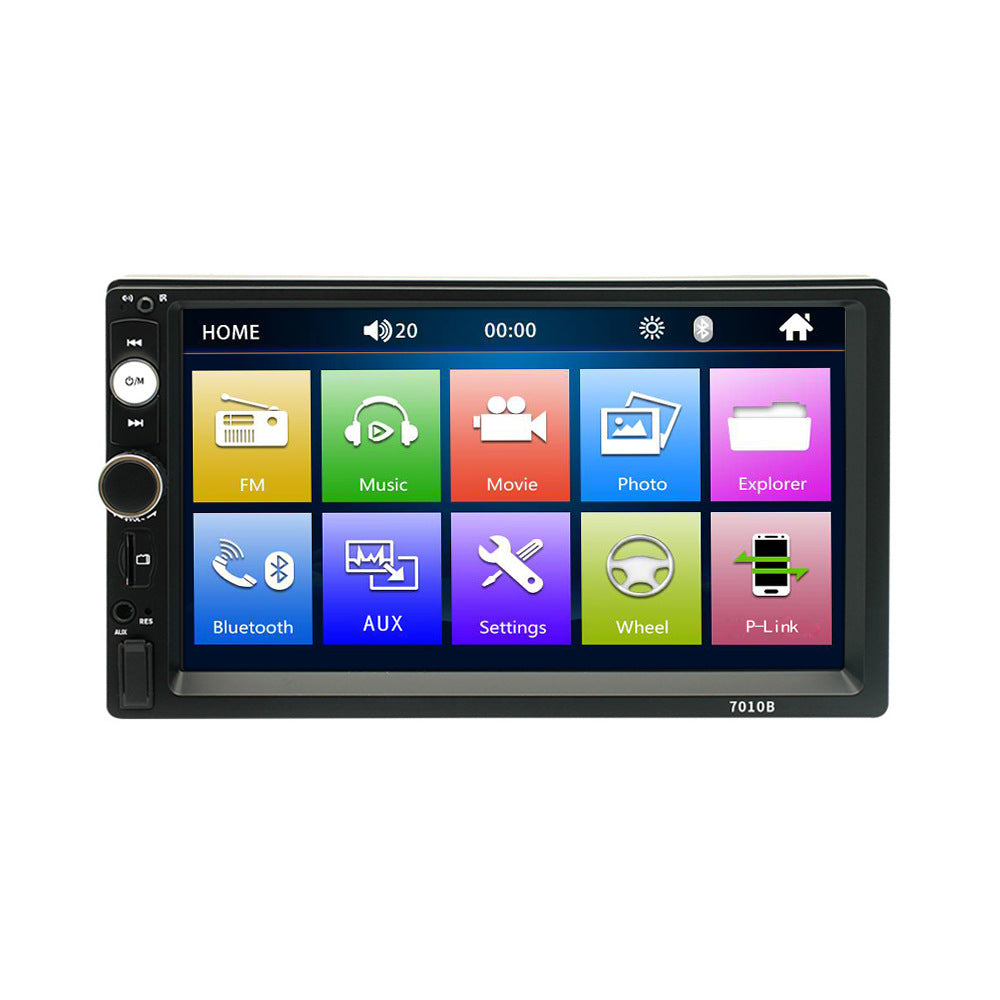 Reproductor de audio Bluetooth para coche con pantalla HD