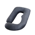 Almohada de soporte para el vientre en forma de G para mujeres embarazadas