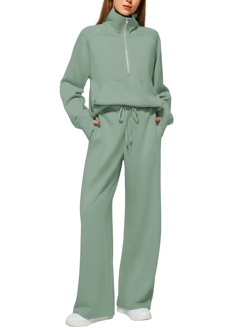 Traje de sudadera casual deportiva