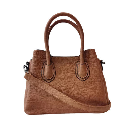 Bolso bandolera de cuero genuino para mujer
