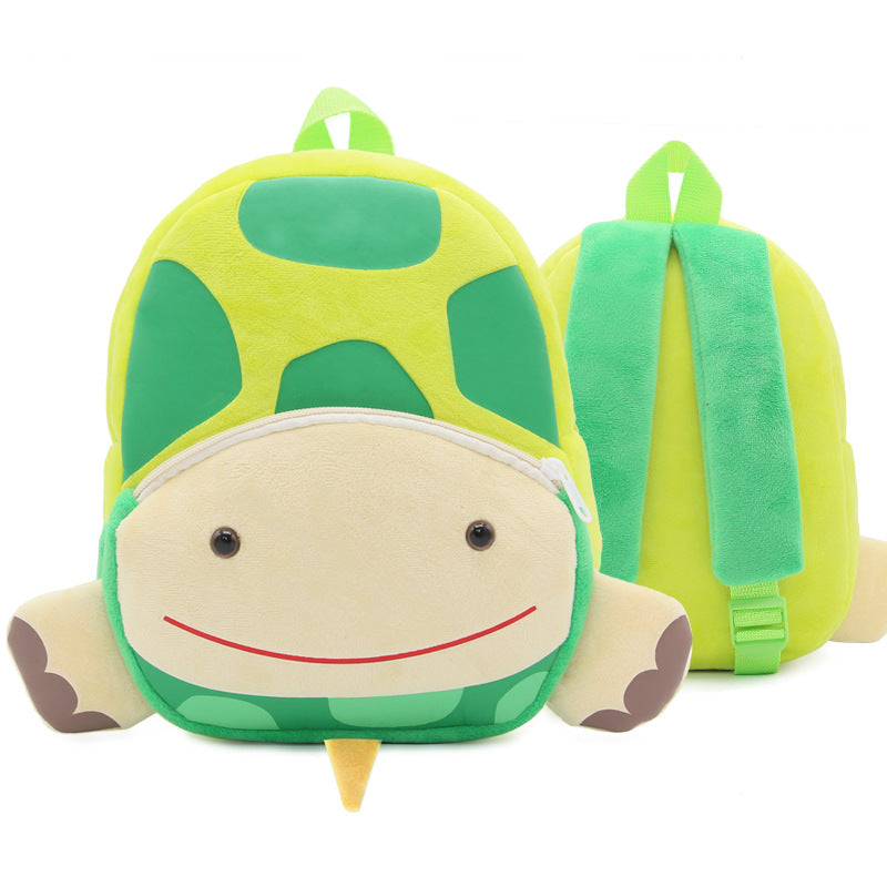 Mochila de peluche de animales de dibujos animados para niños
