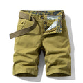 Pantalones cortos casuales de algodón para hombre