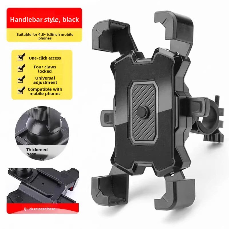 Soporte para teléfono de bicicleta/motocicleta antivibración y antivibración