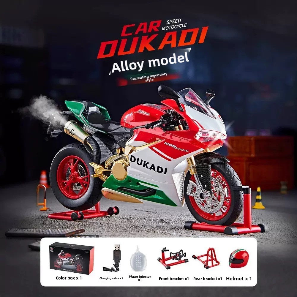 Modelo de motocicleta de aleación Ducati V4R
