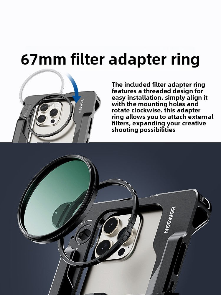 Kit de jaula ajustable para smartphone