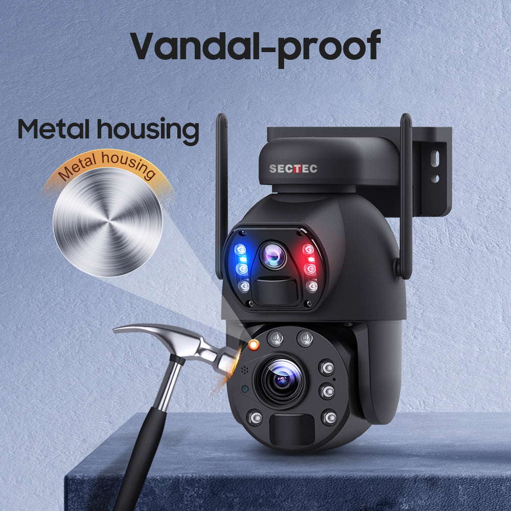 Cámara de seguridad solar con zoom óptico de 20X