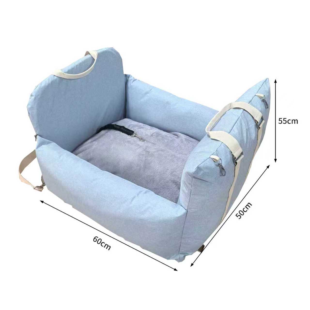 Asiento de seguridad para mascotas y bolsa de transporte
