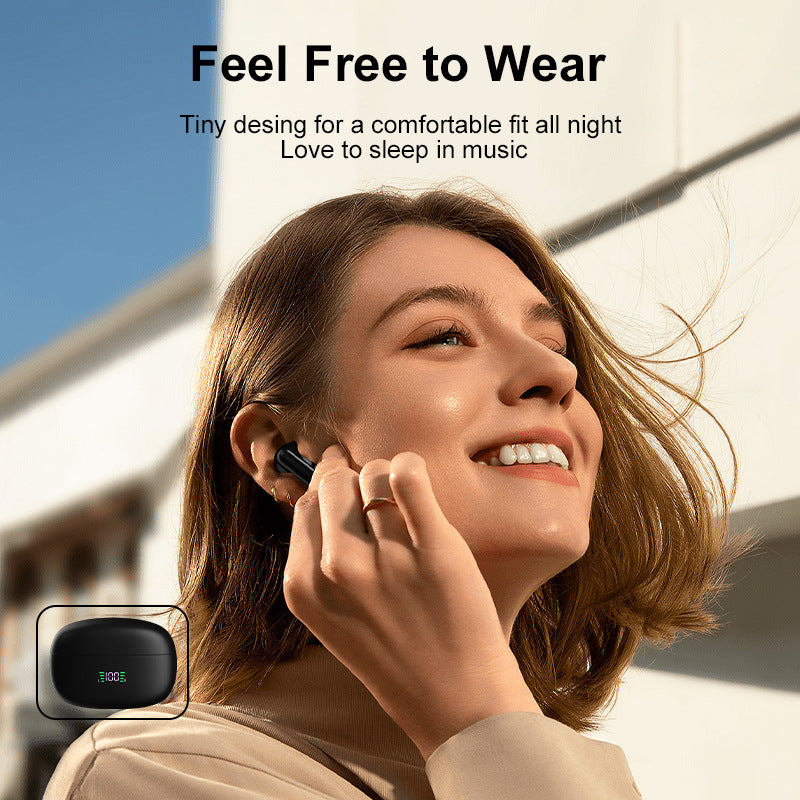 Auriculares inalámbricos Bluetooth SP9X con reducción de ruido y pantalla digital