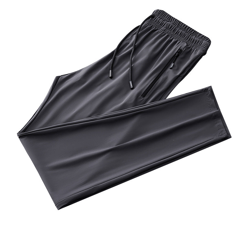 Pantalones deportivos transpirables elásticos de secado rápido
