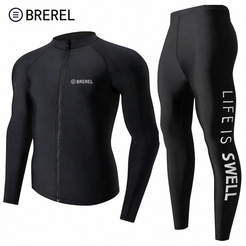 Conjunto de traje de baño de secado rápido para hombre