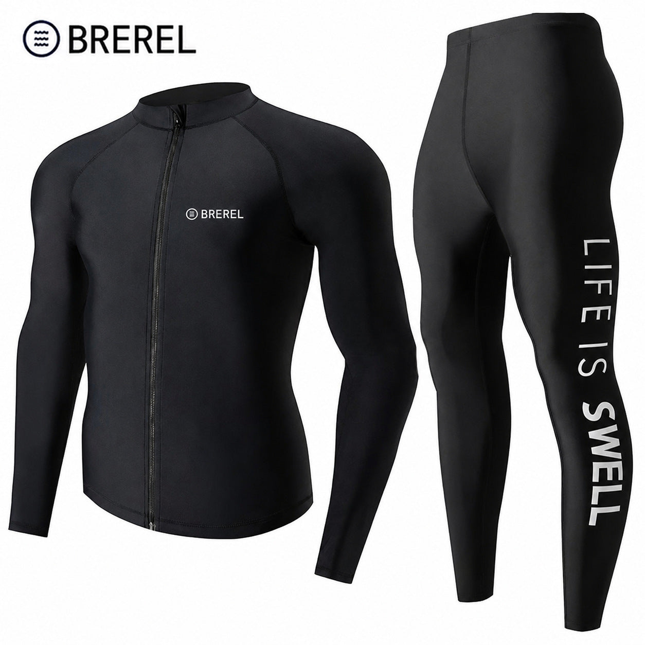 Conjunto de traje de baño de secado rápido para hombre