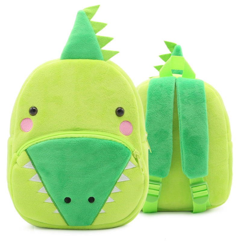 Mochila de peluche de animales de dibujos animados para niños