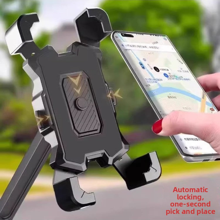 Soporte para teléfono de bicicleta/motocicleta antivibración y antivibración